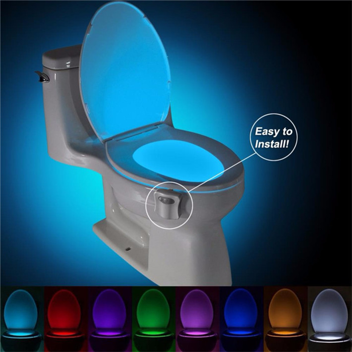 WC senzor Bowl Brite - nočné LED svetlo na toaletu