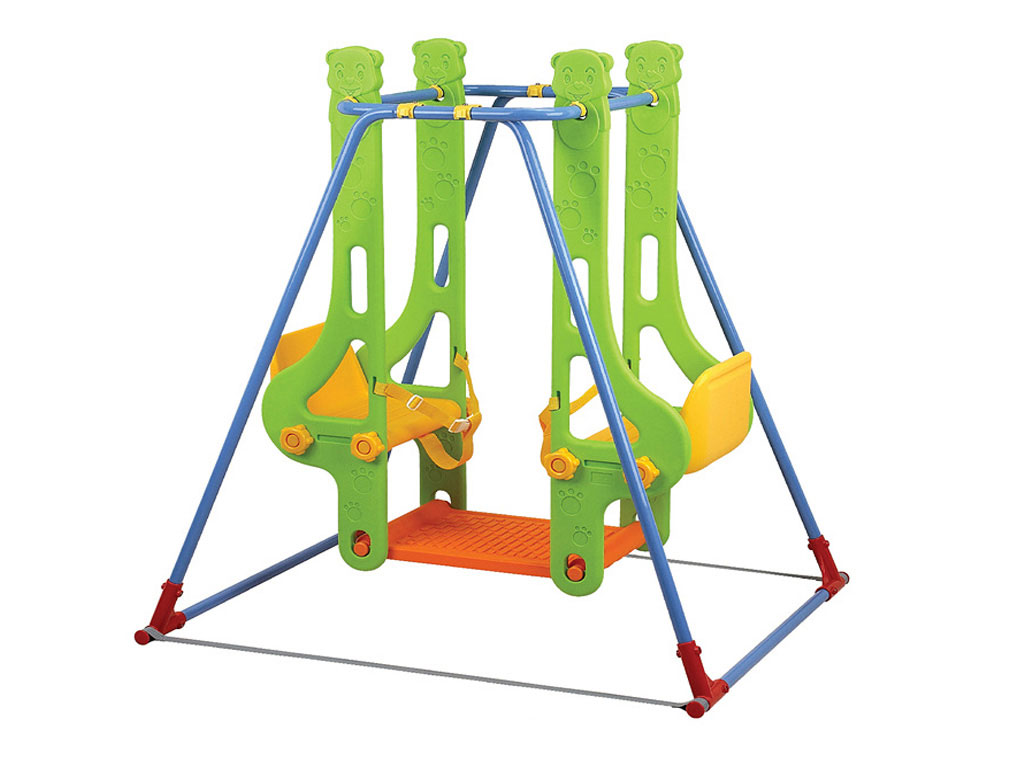 Detská dvojmiestna hojdačka Double Swing s bezpečnostnými pásmi