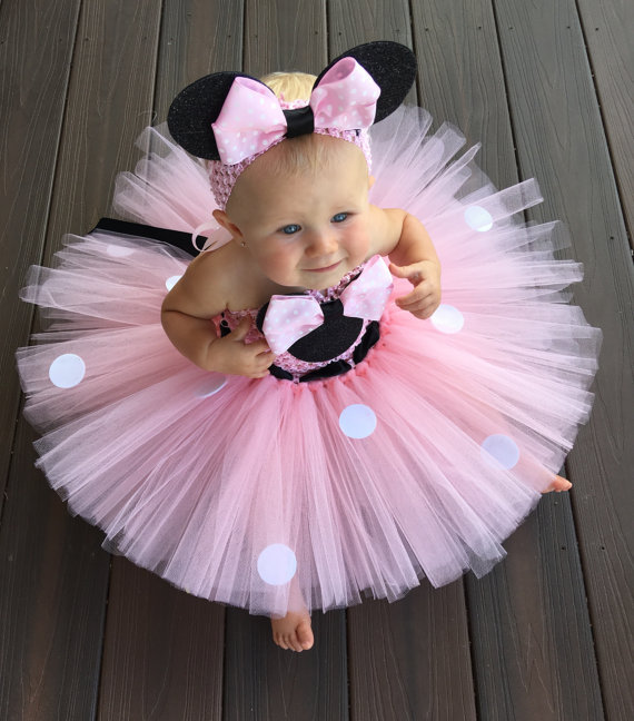 Krásne Tutu Baby šaty růžové