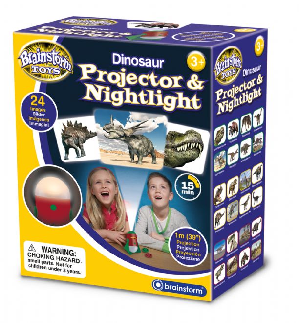 Dinosaurie projektor a nočné svetlo