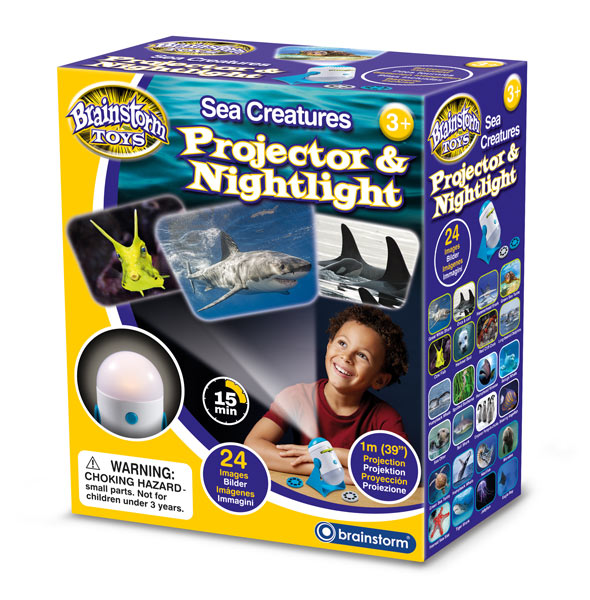 Brainstorm Morský projektor a nočné svetlo