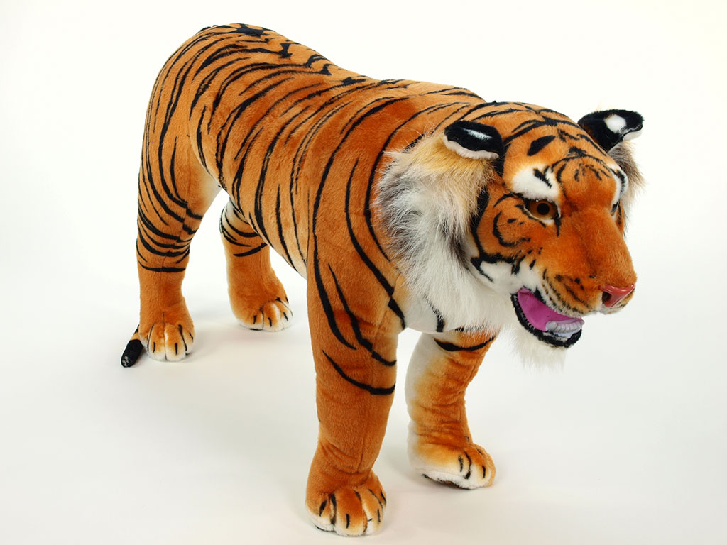 Tiger oranžový stojaci 178cm