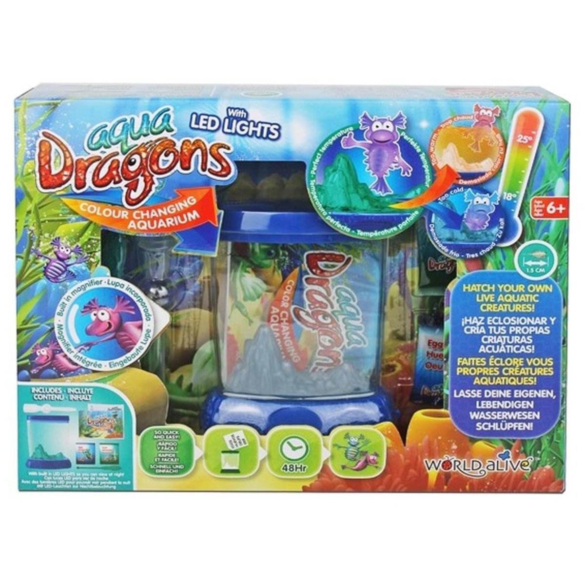 Aqua Dragons - Farebne meniace akvárium LED
