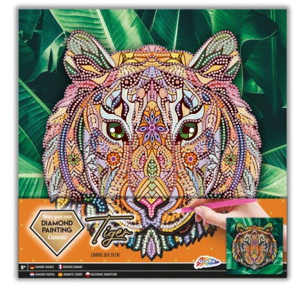 Diamantový obraz na plátne  Tiger