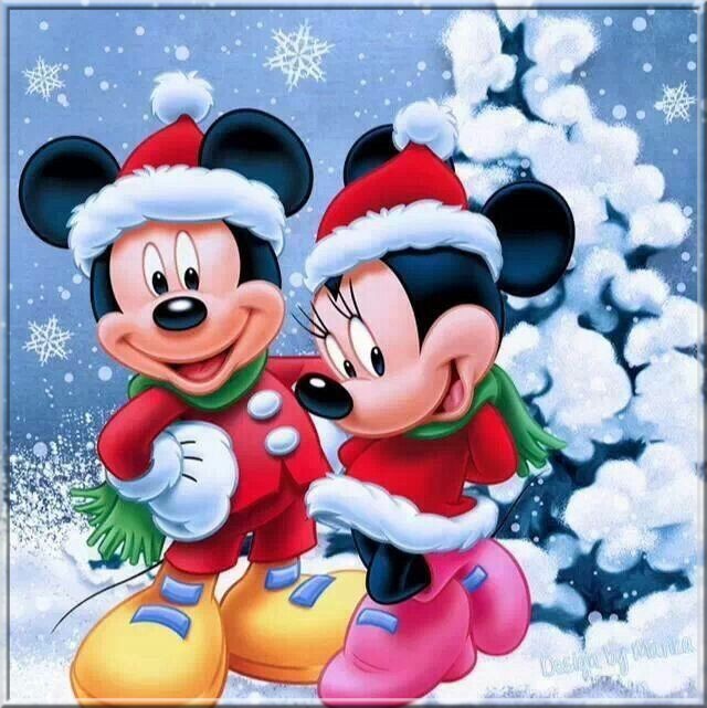 Diamantové maľovanie Mickey a Minnie 91